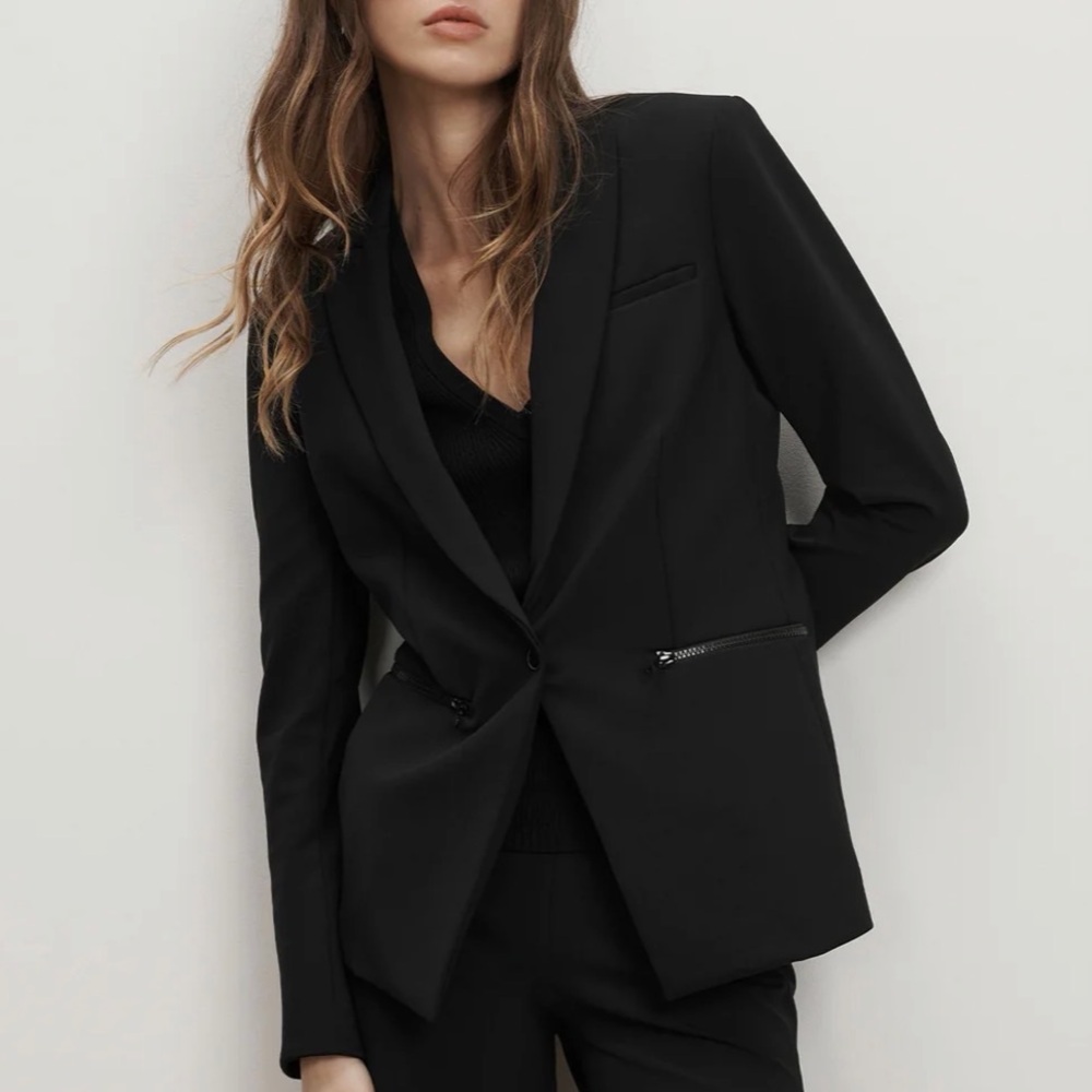 Veronica Beard Iconic Scuba Dicky Jacket